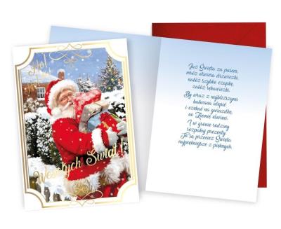 Opakowanie Karnet B6 Boże Narodzenie