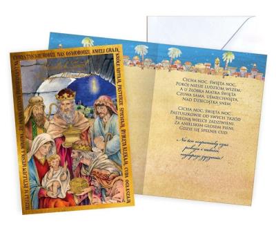 Opakowanie Karnet B6 Boże Narodzenie