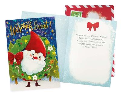 Opakowanie Karnet B6 Boże Narodzenie