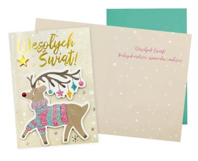 Opakowanie Karnet B6 Boże Narodzenie