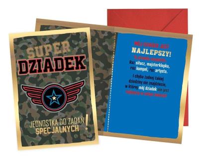 Opakowanie Karnet B6 Dziadek