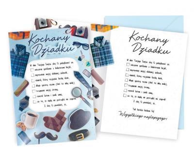 Opakowanie Karnet B6 Dziadek