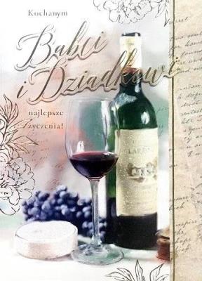 Opakowanie Karnet B6 Dzień Babci i Dziadka HM200-1253