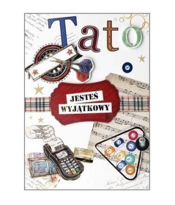 Opakowanie Karnet B6 Dzień Ojca