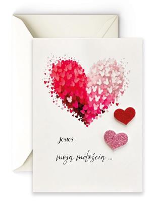Opakowanie Karnet B6 Happy Jesteś moją miłością...