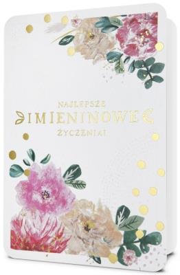 Opakowanie Karnet B6 Imieniny