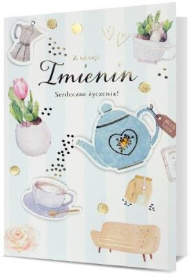 Opakowanie Karnet B6 Imieniny