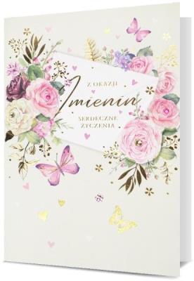 Opakowanie Karnet B6 Imieniny