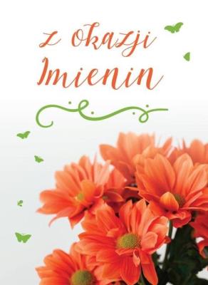 Opakowanie Karnet B6 Imieniny