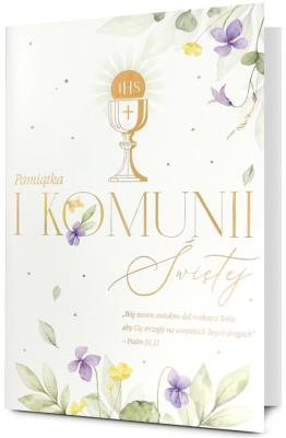 Opakowanie Karnet B6 Komunia