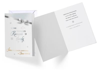 Opakowanie Karnet B6 Komunia