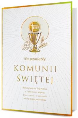 Opakowanie Karnet B6 Komunia HM200-1780