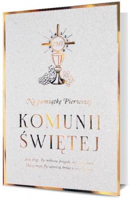 Opakowanie Karnet B6 Komunia HM200-1782