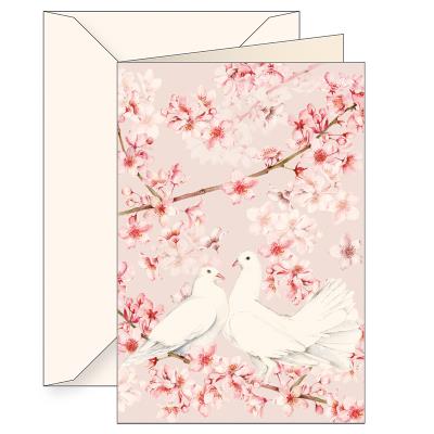 Opakowanie Karnet B6 koperta 6097 Ślub gołębie