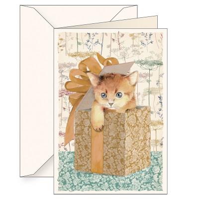 Opakowanie Karnet B6 + koperta 6121 Kot w prezencie