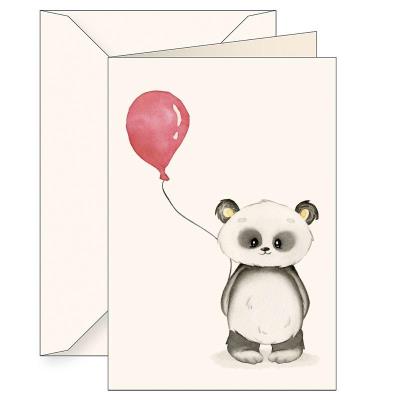 Opakowanie Karnet B6 + koperta 6139 Mała panda