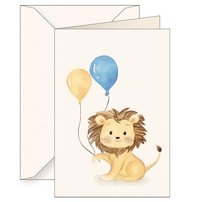 Opakowanie Karnet B6 + koperta 6140 Lwiątko