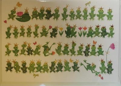 Opakowanie Karnet B6 + koperta MO3503 Żabki