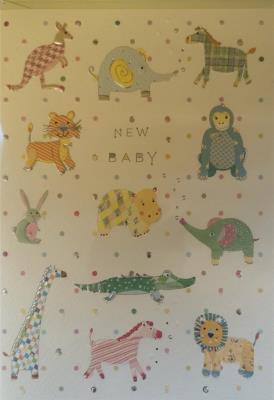 Opakowanie Karnet B6 + koperta MO6327X1 Narodziny Maskotki