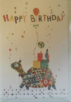 Opakowanie Karnet B6 + koperta MO6360X1 Urodziny Żółw