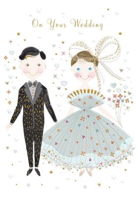 Opakowanie Karnet B6 + koperta MO6635X1 Ślub Mąż i Żona