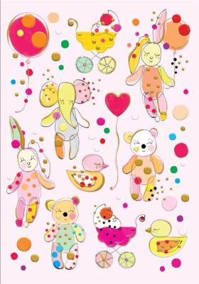 Opakowanie Karnet B6 + koperta MO6676P Narodziny