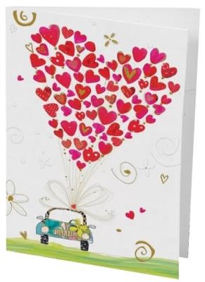 Opakowanie Karnet B6 + koperta MO7422 Ślub Samochód