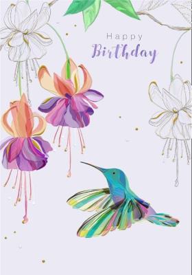 Opakowanie Karnet B6 + koperta MO8514X1 Urodziny Koliber