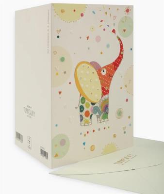 Opakowanie Karnet B6 + koperta Słoń