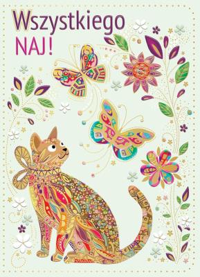 Opakowanie Karnet B6 Kot-Lato