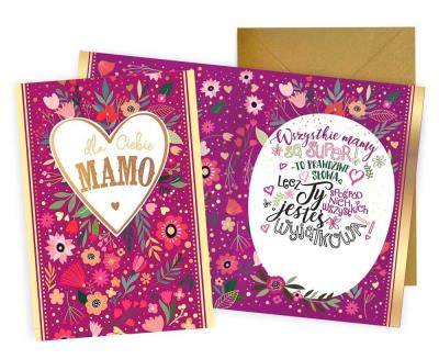 Opakowanie Karnet B6 Mama