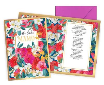 Opakowanie Karnet B6 Mama