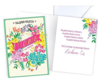 Opakowanie Karnet B6 Mama