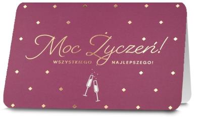 Opakowanie Karnet B6 Moc życzeń