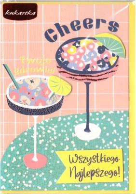 Opakowanie Karnet B6 Najlepsze życzenia drink