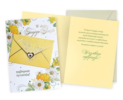 Opakowanie Karnet B6 Najlepsze życzenia