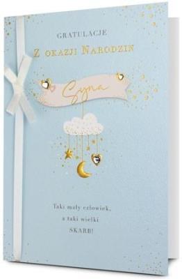 Opakowanie Karnet B6 Narodziny syna