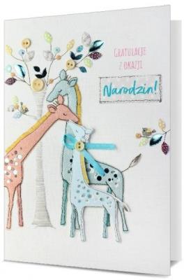 Opakowanie Karnet B6 Narodziny