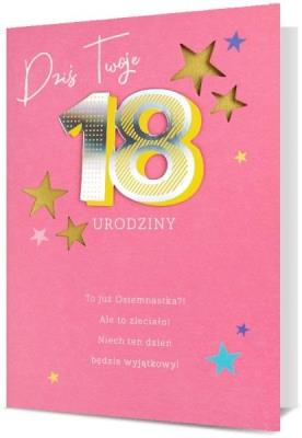 Opakowanie Karnet B6 Osiemnastka