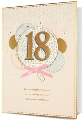 Opakowanie Karnet B6 Osiemnastka