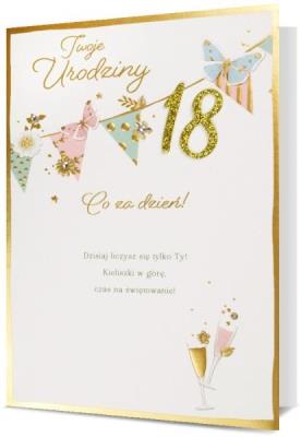 Opakowanie Karnet B6 Osiemnastka