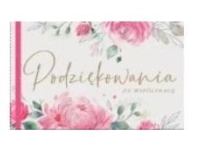 Karnet B6 Podziękowania. Wydawca: PAN DRAGON. SmakLiter.pl Opakowanie Karnet B6 Podziękowania
