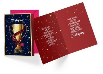 Opakowanie Karnet B6 PR-425 Nauczyciel Roku