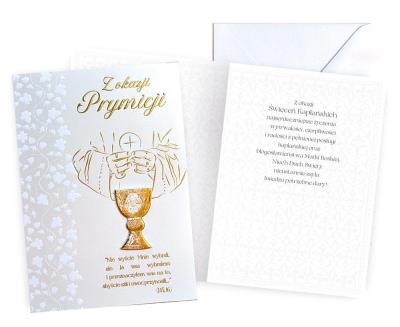 Okładka książki Karnet B6 Prymicja