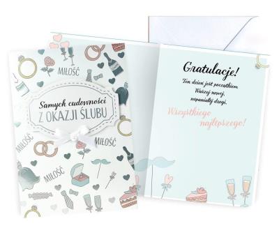 Opakowanie Karnet B6 Ślub