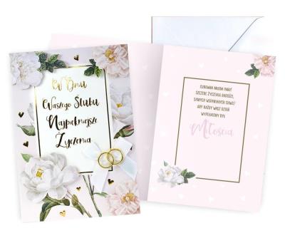 Opakowanie Karnet B6 Ślub