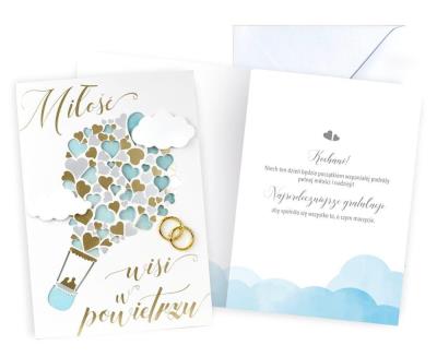 Opakowanie Karnet B6 Ślub