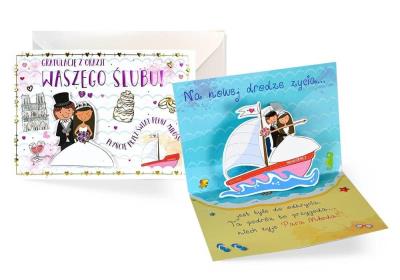 Opakowanie Karnet B6 Ślub