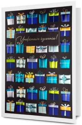 Opakowanie Karnet B6 Urodziny