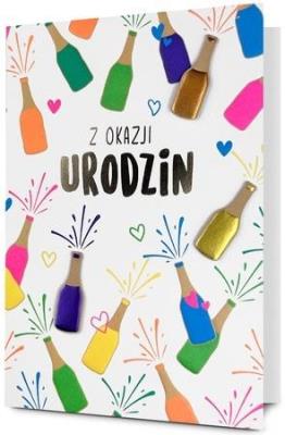 Opakowanie Karnet B6 Urodziny